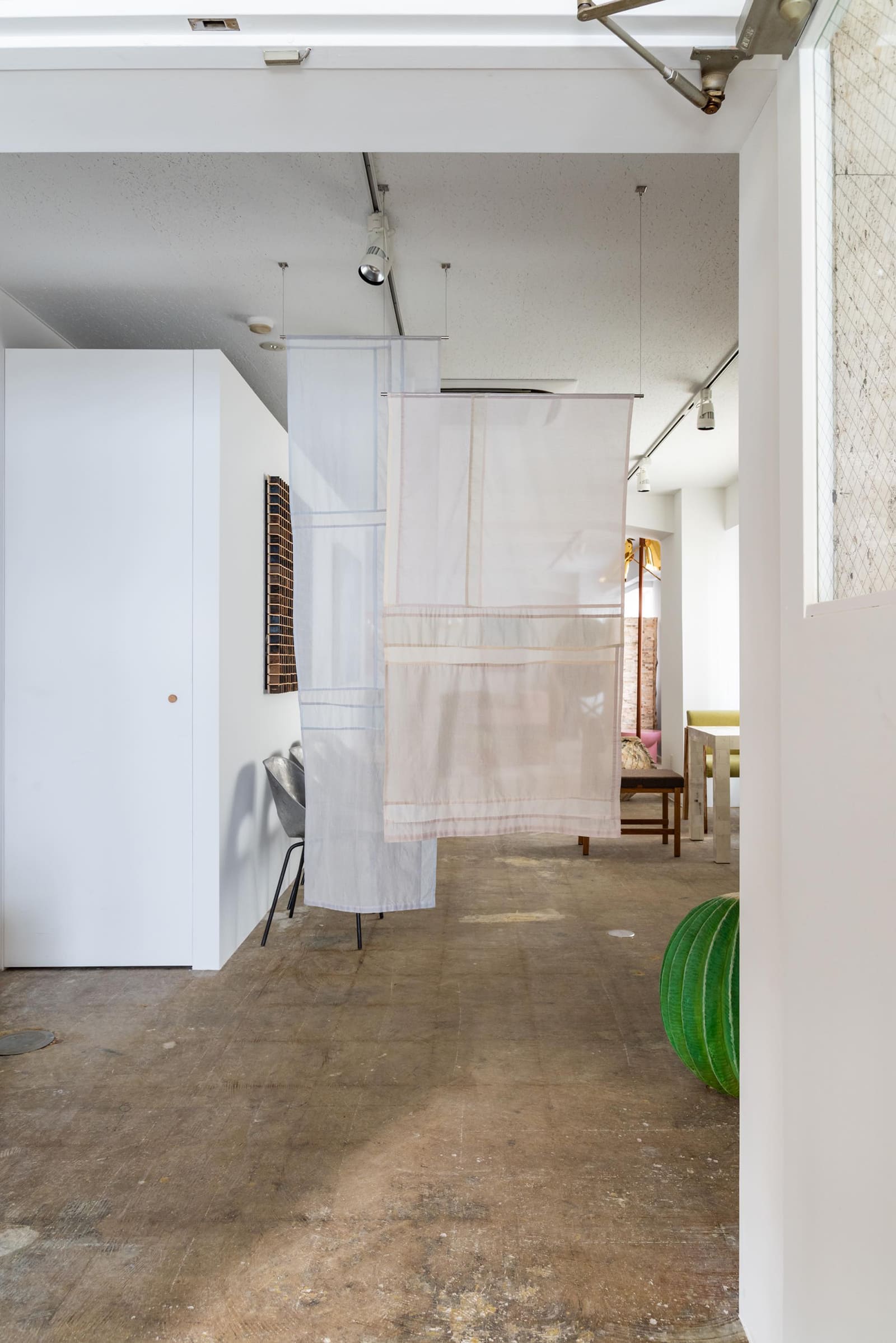 Spatial textile installation